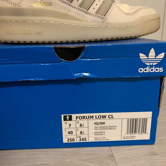 Adidas Forum Low (Talc Sesame) | MEN'S US 7 | WOMEN'S US 8 - Picture 4 of 4